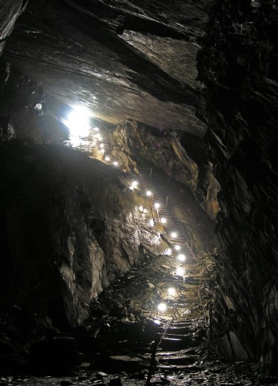Stairway in Chamber 1 West