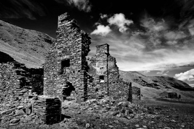 Cwm Ystwyth the ravages of time