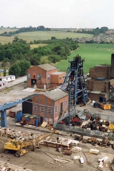 View from no.3 headgear
