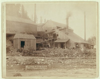 Deadwood and Delaware Smelter at Deadwood, S.Dak. 1890