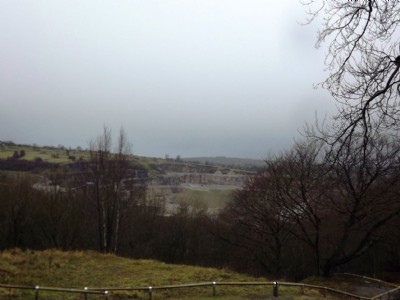 Dene Quarry from Black Rock