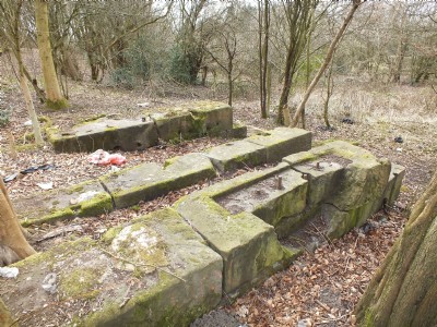 Denton Colliery - Great Wood Pit, Crank Mountings for Winding Engine