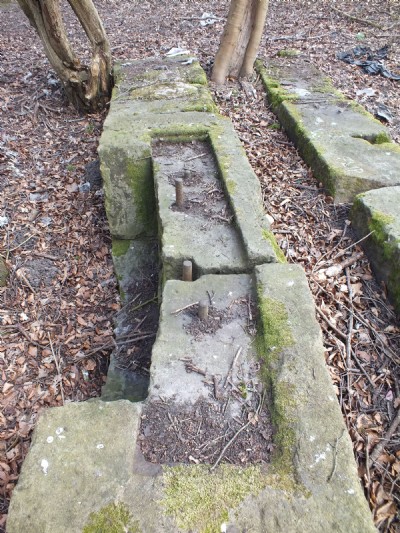 Denton Colliery - Great Wood Pit, Crank Mountings for Winding Engine