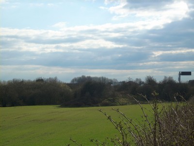Colliery site and spoil heap