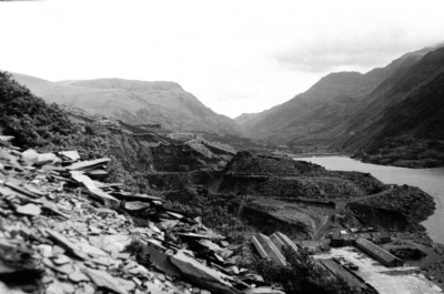 Wellington/Muriau Mills from above Ca. 1970