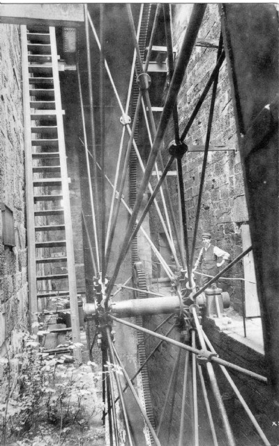 Water wheel at Dinorwic Slate Quarry