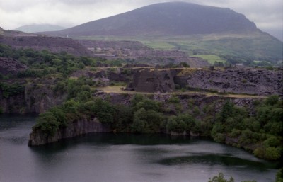 "Pyramid B" from "Pyramid A" in 1979