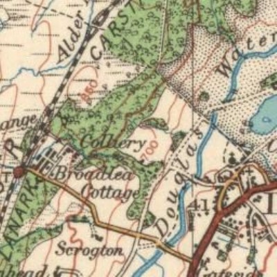 Historic Photographs Of Douglas Castle Colliery