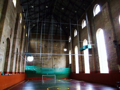 15.05.09 Dowlais Blowing Engine House-Interior