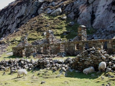 15.04.10 Drws y Coed Copper Mine - miners houses