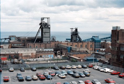 Easington Colliery 1980s.