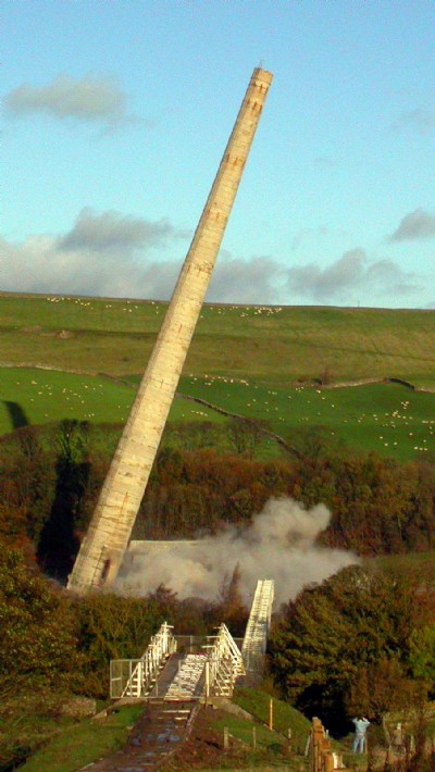 Chimney going