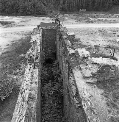 Crusher wheel pit 1976