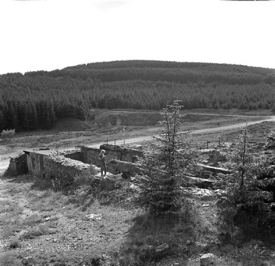 Crusher wheel pit 1976