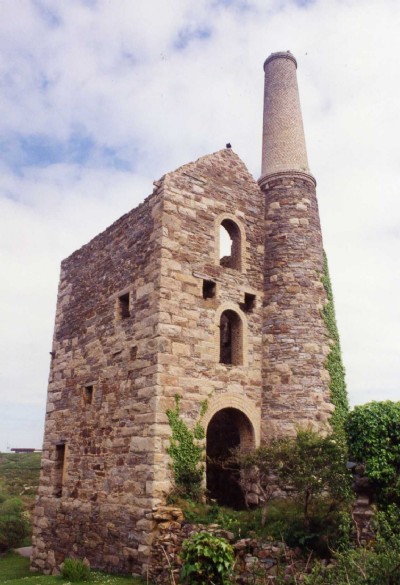 St Agnes to Newquay- Wheal Friendly- close up- 25.5.99
