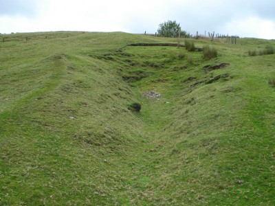 Possible collapsed adit