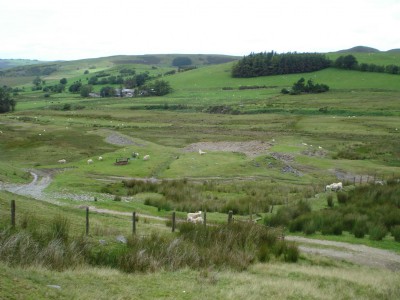 View of the waste heaps