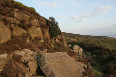 Rock face collapsed onto tramway