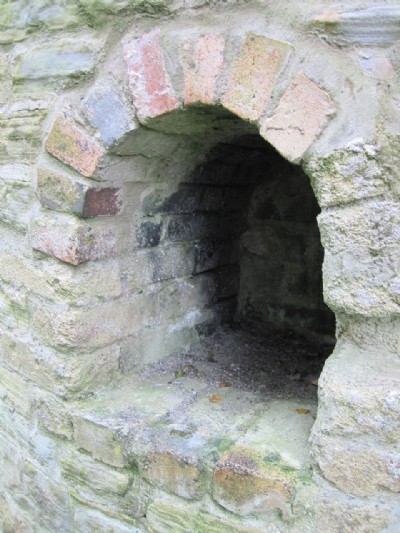 Recess in Chimney