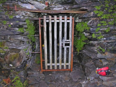 Gate in place