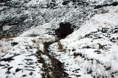 Smoke Flue snowy adit