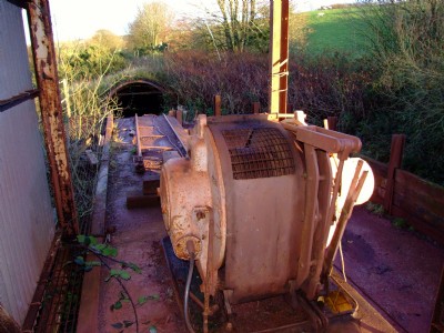 10.12.08 Florence Iron Mine - Decline winder