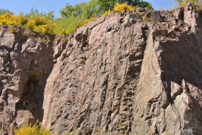 Quarry face