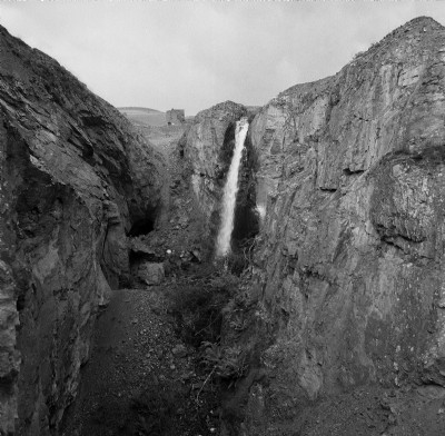 Waterfall into open stopes 1985