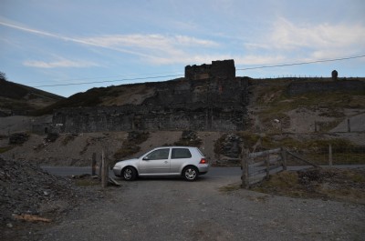B road runs through site.