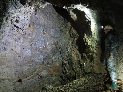 Williams Shaft at 14 fathom level.