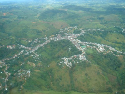 Segovia from the air
