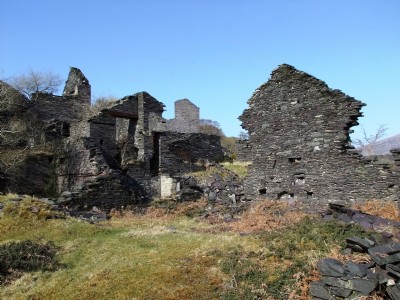 15.04.10 Galltyfedw Slate Mine