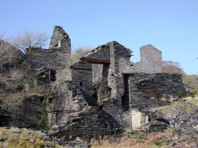 15.04.10 Galltyfedw Slate Mine