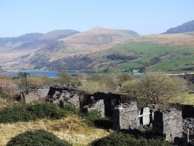 15.04.10 Galltyfedw Slate Mine