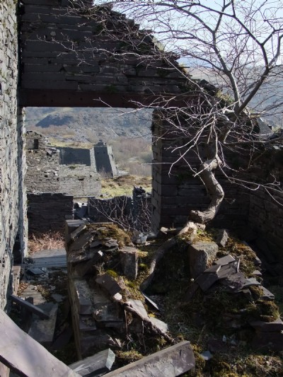 15.04.10 Galltyfedw Slate Mine