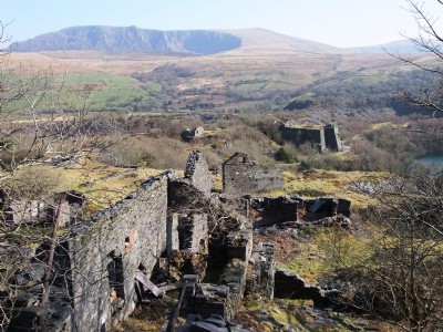 15.04.10 Galltyfedw Slate Mine