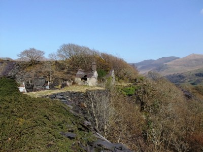 15.04.10 Galltyfedw Slate Mine