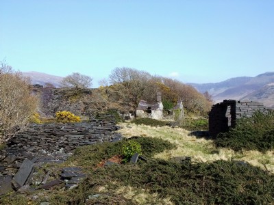 15.04.10 Galltyfedw Slate Mine