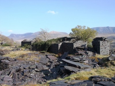15.04.10 Galltyfedw Slate Mine