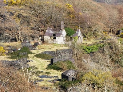 15.04.10 Galltyfedw Slate Mine