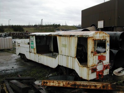 Grounded Ambulance car