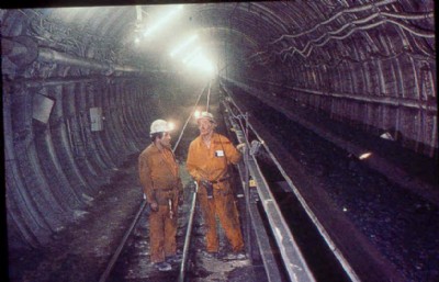 ASL conveyor running in 5.8m dia tunnel