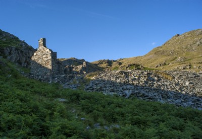 Gelli Slate mine, 2 storey building