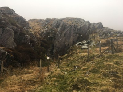 Adit enclosure North of Main pit