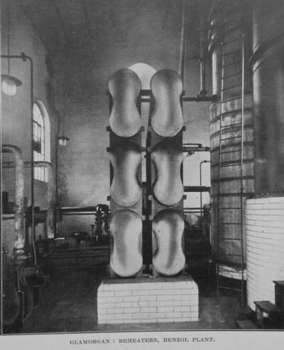 Glamorgan Collieries, reheaters - benzol plant ca 1921