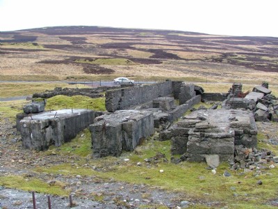 Glengonnar Mine Buildings around Glengonnar Shaft 15.02.06