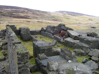 Glengonnar Mine Buildings around Glengonnar Shaft 15.02.06