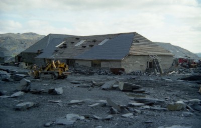 Roofing the Slab Mill Extension