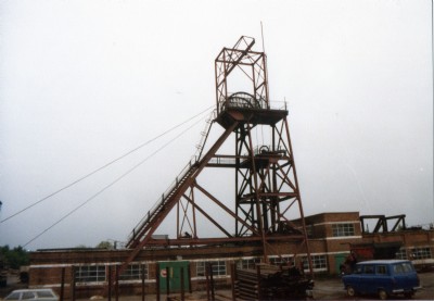 Granville Colliery - No 1 Headgear