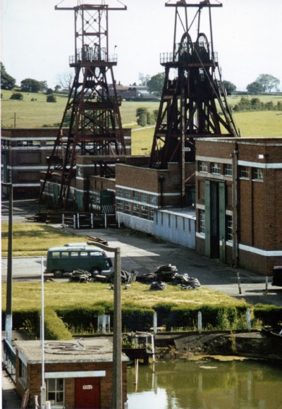 Granville Colliery  - No 1 and No 2 Headgear